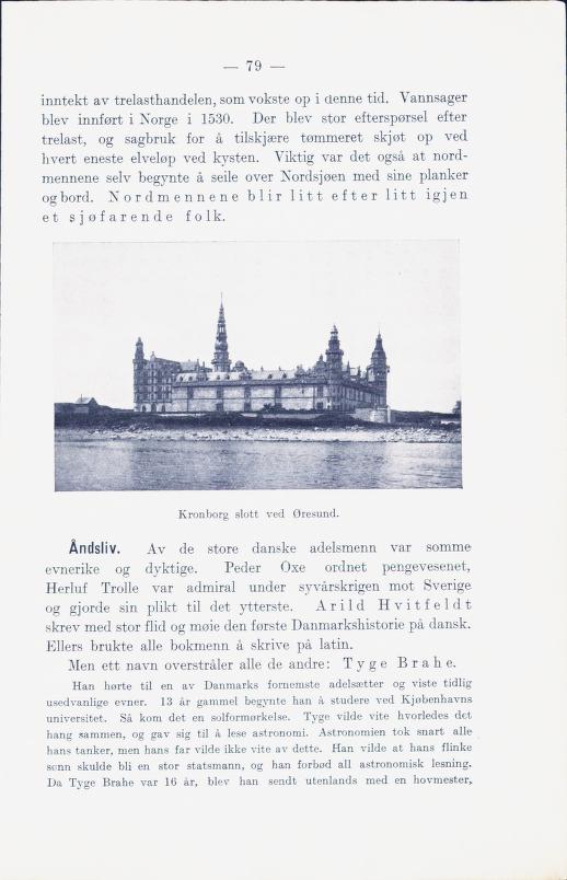 Skann 85 av Norges historie med viktigere avsnitt av Danmarks og Sveriges historie (1924)
