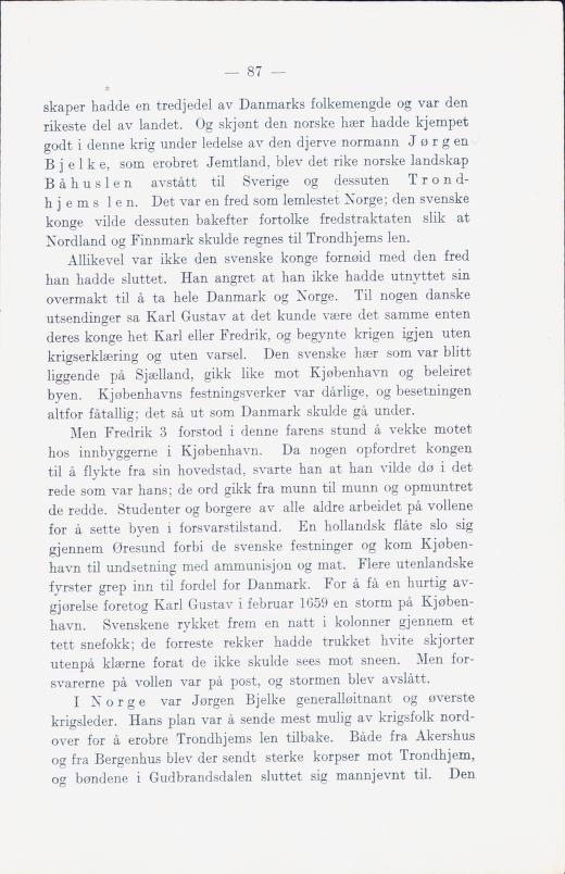 Skann 93 av Norges historie med viktigere avsnitt av Danmarks og Sveriges historie (1924)