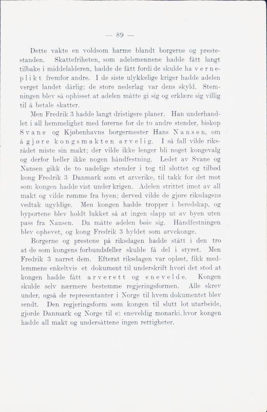 Skann 95 av Norges historie med viktigere avsnitt av Danmarks og Sveriges historie (1924)