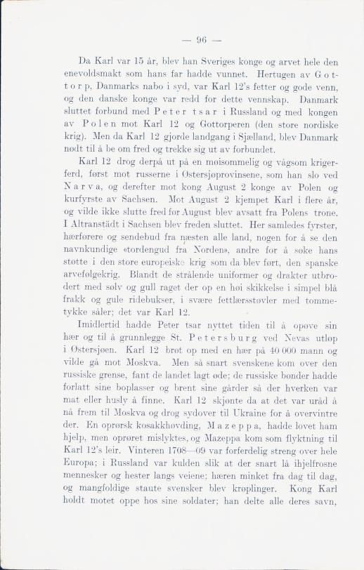 Skann 102 av Norges historie med viktigere avsnitt av Danmarks og Sveriges historie (1924)