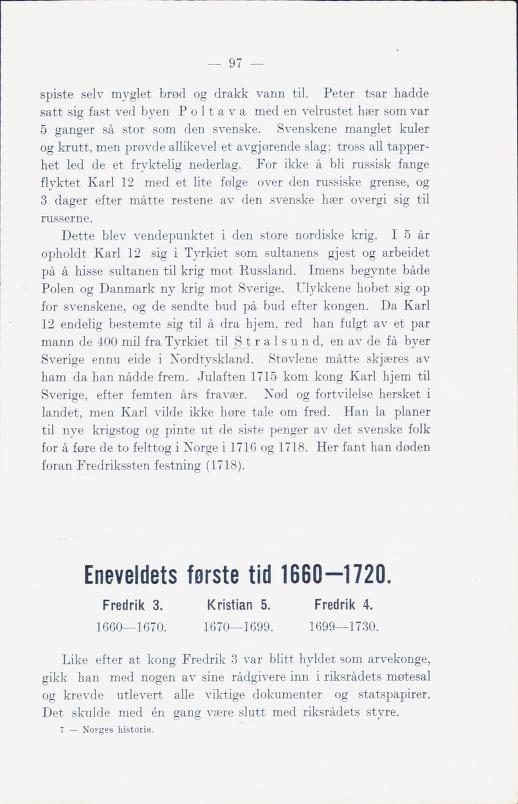 Skann 103 av Norges historie med viktigere avsnitt av Danmarks og Sveriges historie (1924)