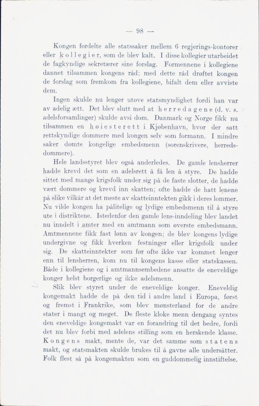 Skann 104 av Norges historie med viktigere avsnitt av Danmarks og Sveriges historie (1924)