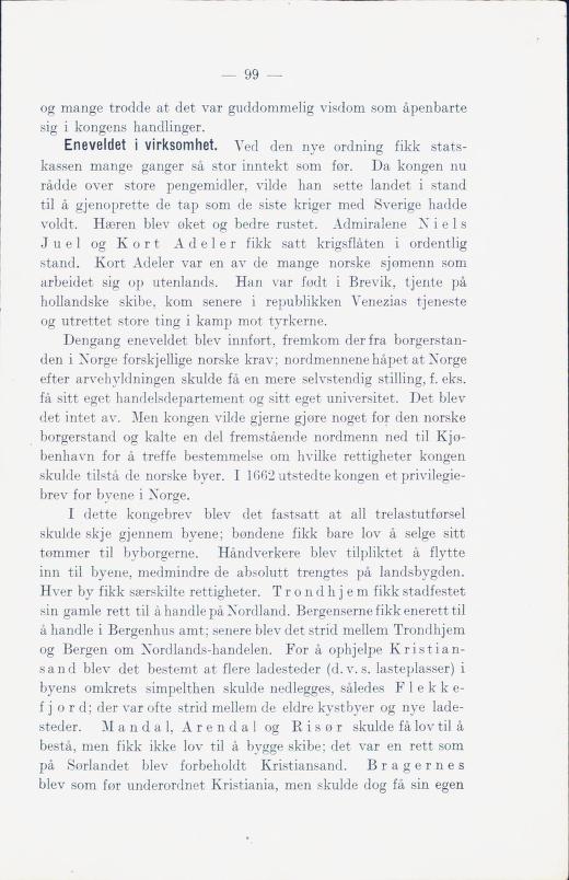 Skann 105 av Norges historie med viktigere avsnitt av Danmarks og Sveriges historie (1924)