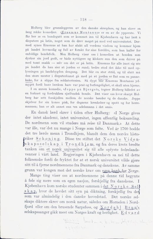 Skann 124 av Norges historie med viktigere avsnitt av Danmarks og Sveriges historie (1924)