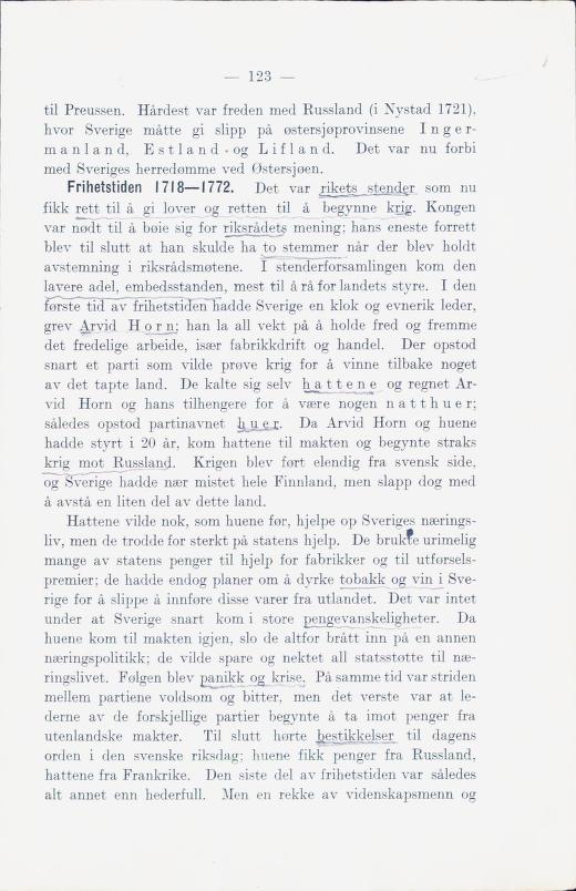 Skann 129 av Norges historie med viktigere avsnitt av Danmarks og Sveriges historie (1924)