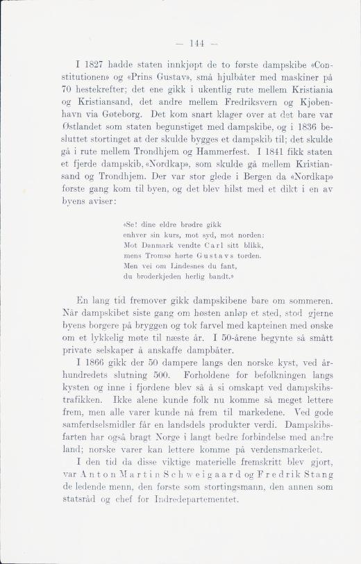 Skann 150 av Norges historie med viktigere avsnitt av Danmarks og Sveriges historie (1924)