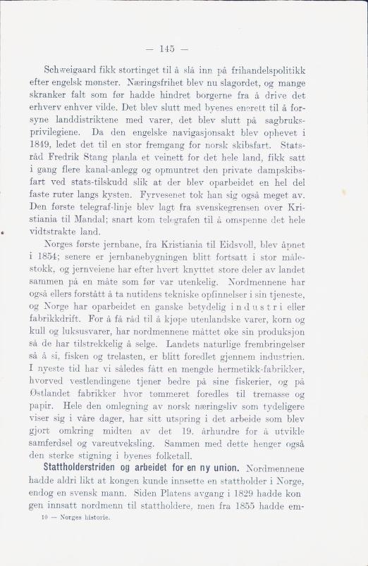 Skann 151 av Norges historie med viktigere avsnitt av Danmarks og Sveriges historie (1924)