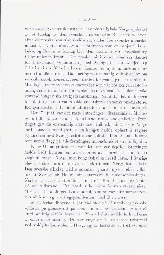 Skann 156 av Norges historie med viktigere avsnitt av Danmarks og Sveriges historie (1924)
