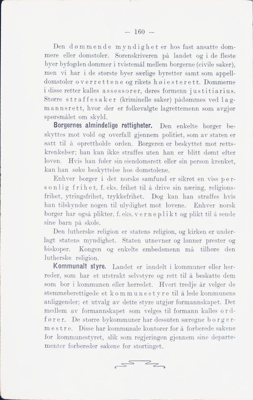 Skann 166 av Norges historie med viktigere avsnitt av Danmarks og Sveriges historie (1924)