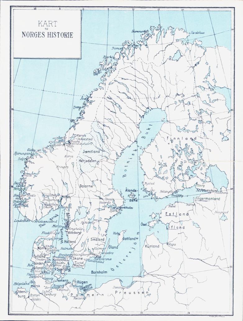 Skann 167 av Norges historie med viktigere avsnitt av Danmarks og Sveriges historie (1924)
