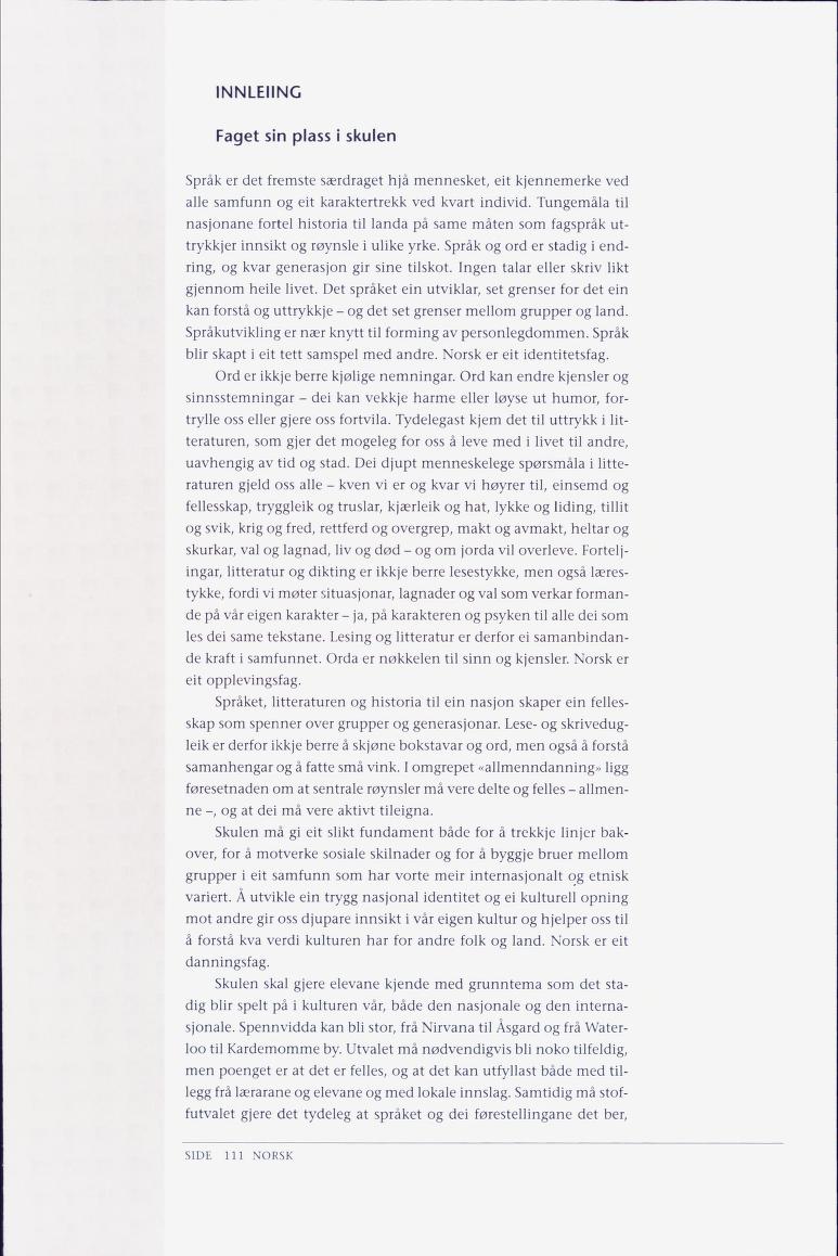 Skann 113 av Læreplanverket 1997