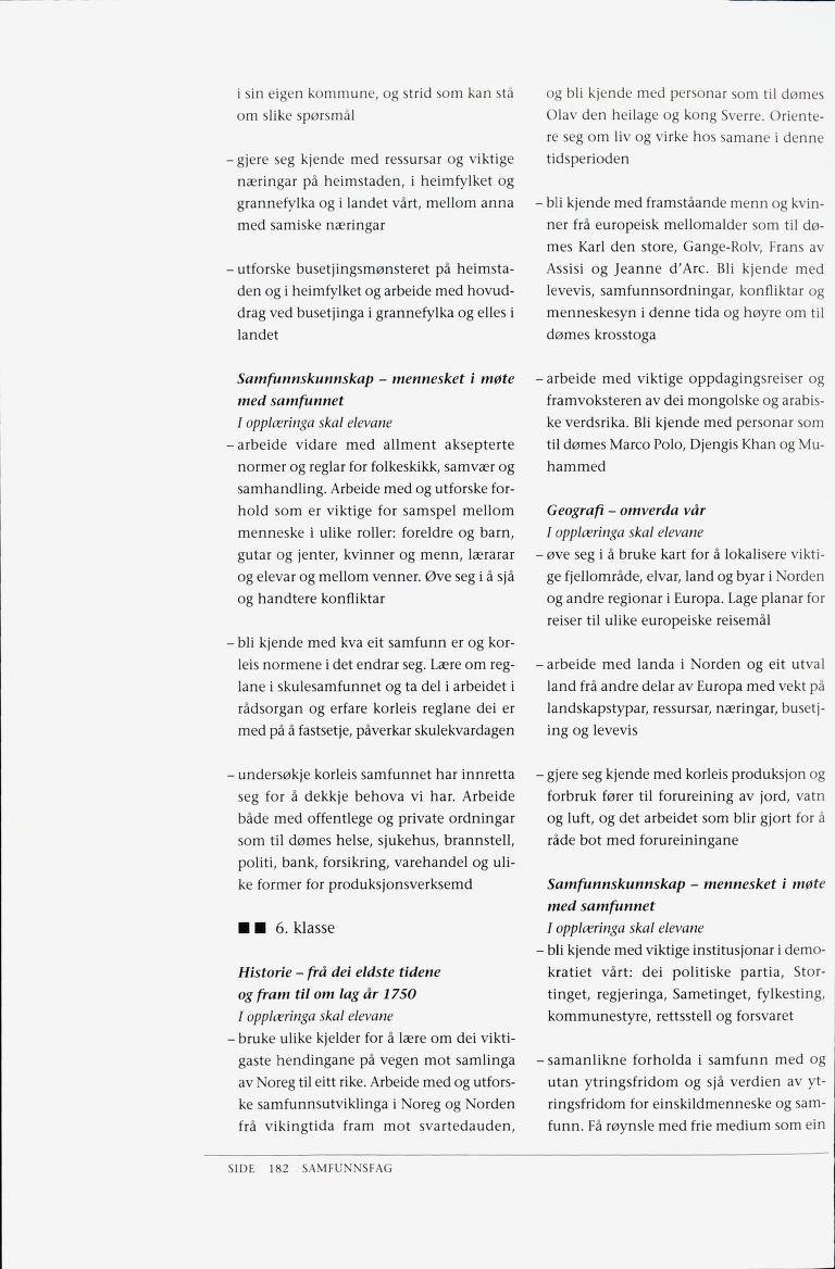 Skann 184 av Læreplanverket 1997