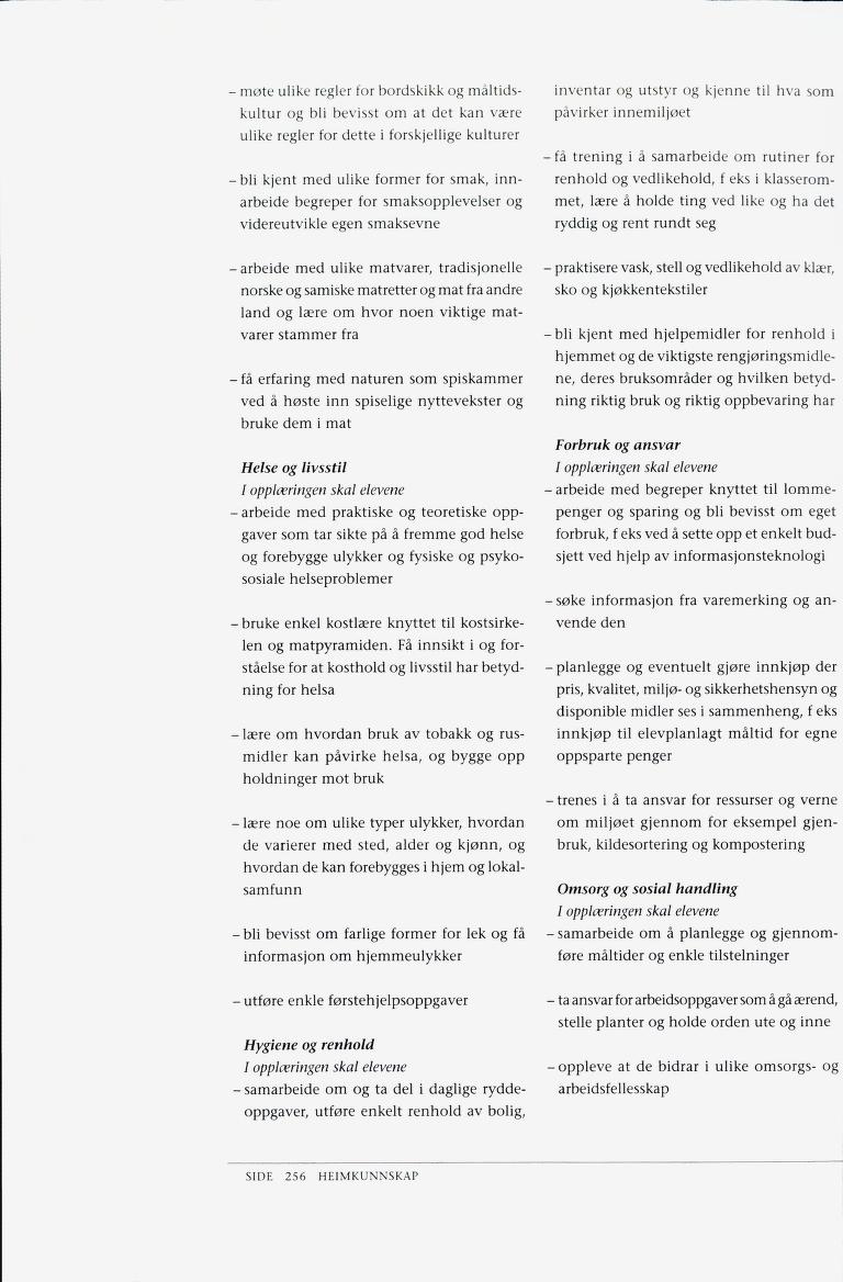 Skann 262 av Læreplanverket 1997