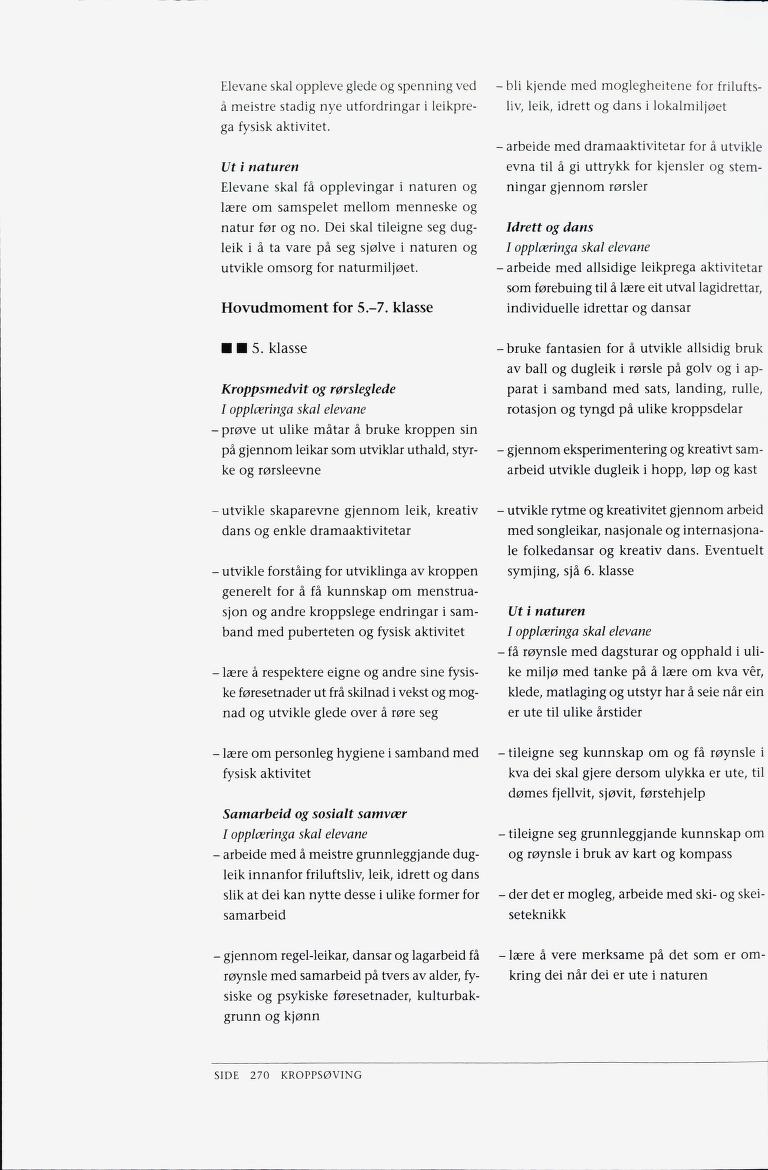 Skann 276 av Læreplanverket 1997