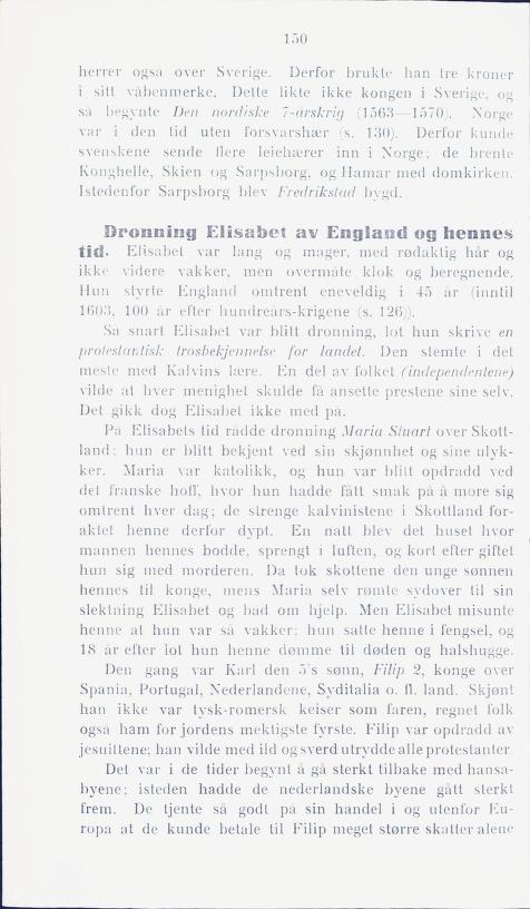 Skann 152 av Verdens- og norgeshistorie : i fortellinger for skole og hjem (1925)