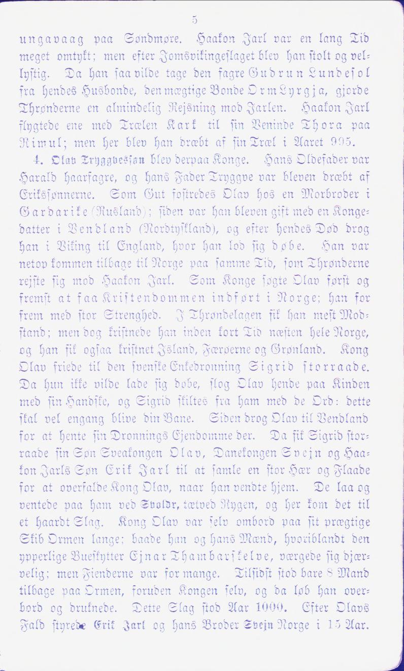 Skann 5 av En liden Norges Historie for de første Begyndere (1874)