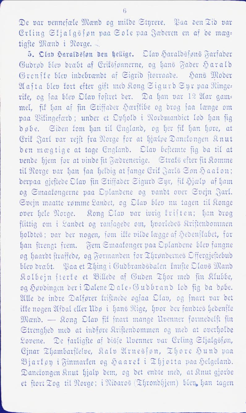 Skann 6 av En liden Norges Historie for de første Begyndere (1874)