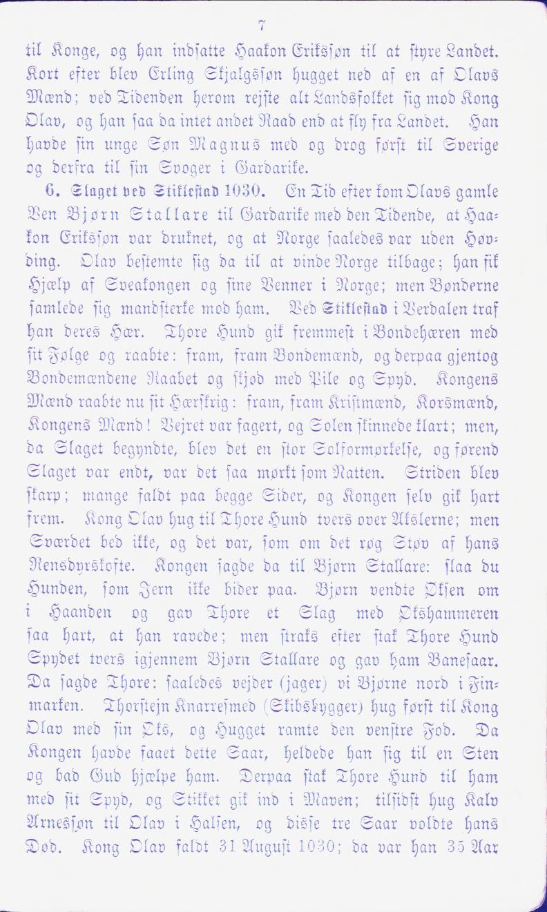 Skann 7 av En liden Norges Historie for de første Begyndere (1874)