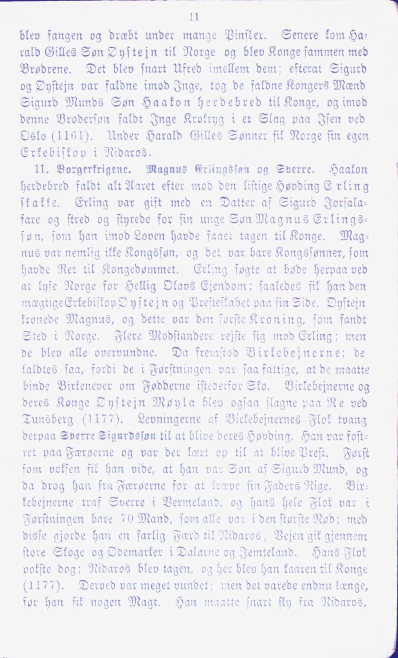 Skann 11 av En liden Norges Historie for de første Begyndere (1874)