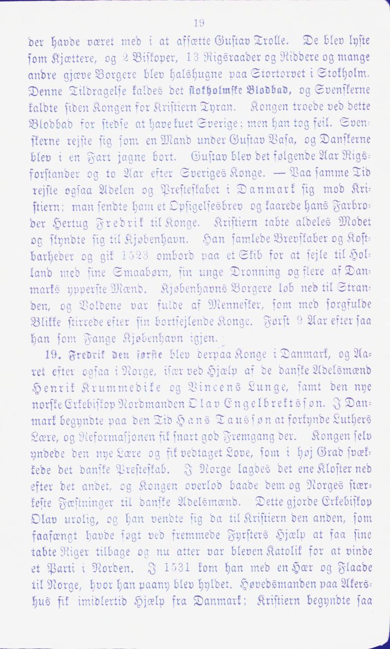 Skann 19 av En liden Norges Historie for de første Begyndere (1874)