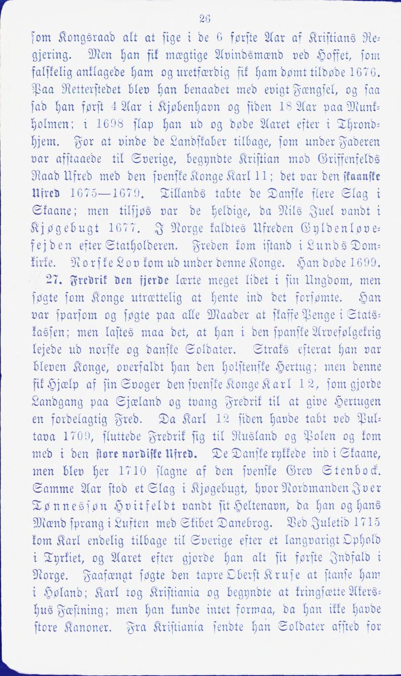 Skann 26 av En liden Norges Historie for de første Begyndere (1874)
