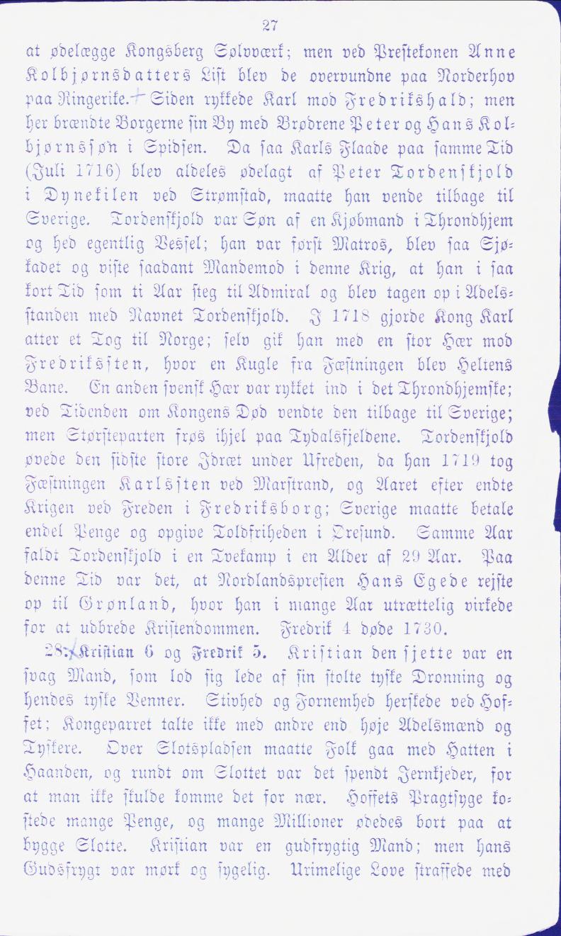 Skann 27 av En liden Norges Historie for de første Begyndere (1874)
