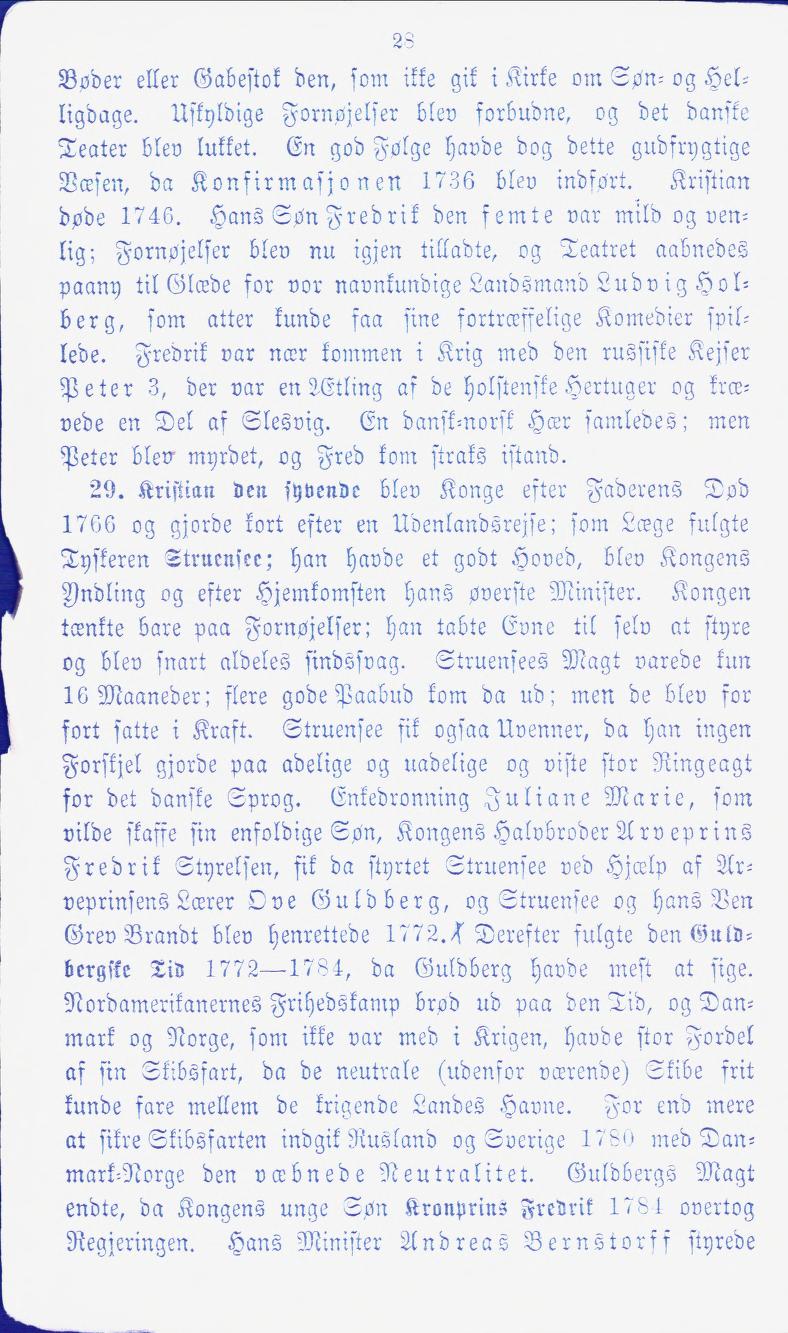 Skann 28 av En liden Norges Historie for de første Begyndere (1874)