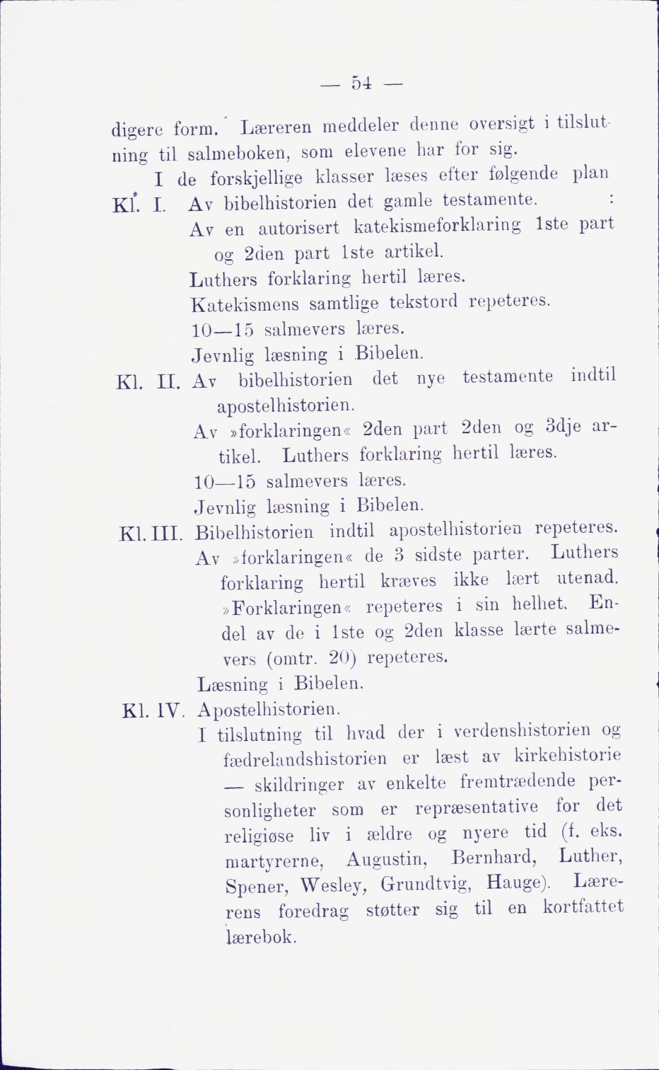 Skann 60 av Middelskolen: lov, reglement, undervisningsplan og eksamensreglement 1911