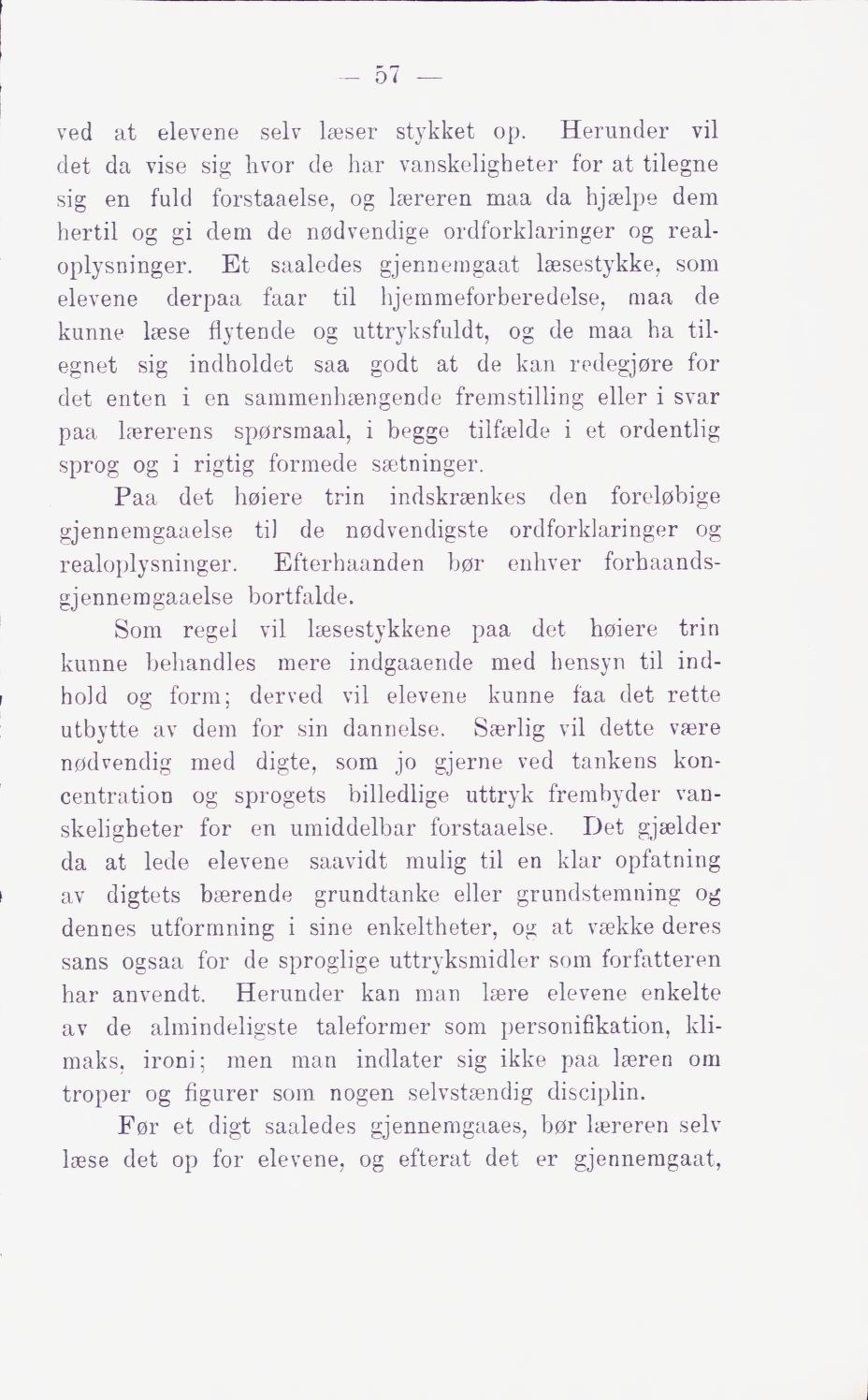 Skann 63 av Middelskolen: lov, reglement, undervisningsplan og eksamensreglement 1911