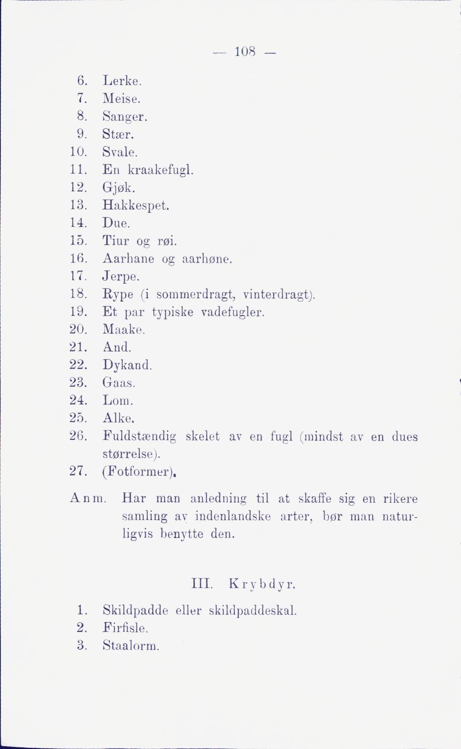 Skann 114 av Middelskolen: lov, reglement, undervisningsplan og eksamensreglement 1911