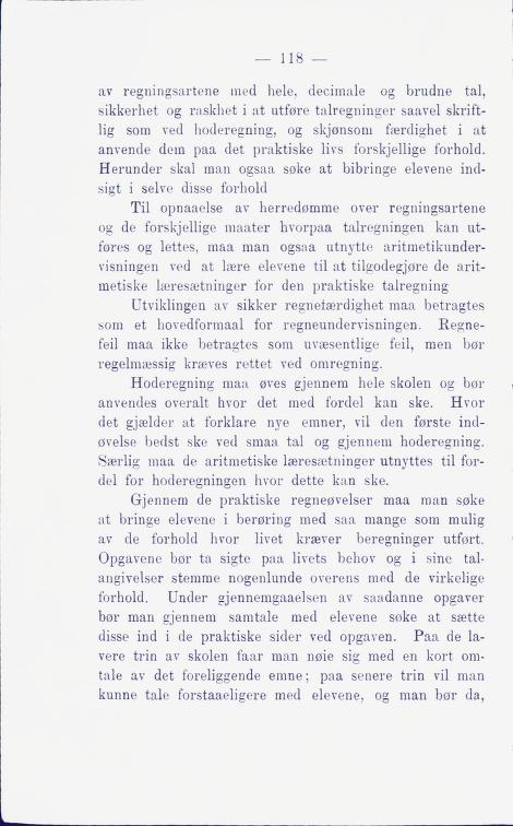 Skann 124 av Middelskolen: lov, reglement, undervisningsplan og eksamensreglement 1911