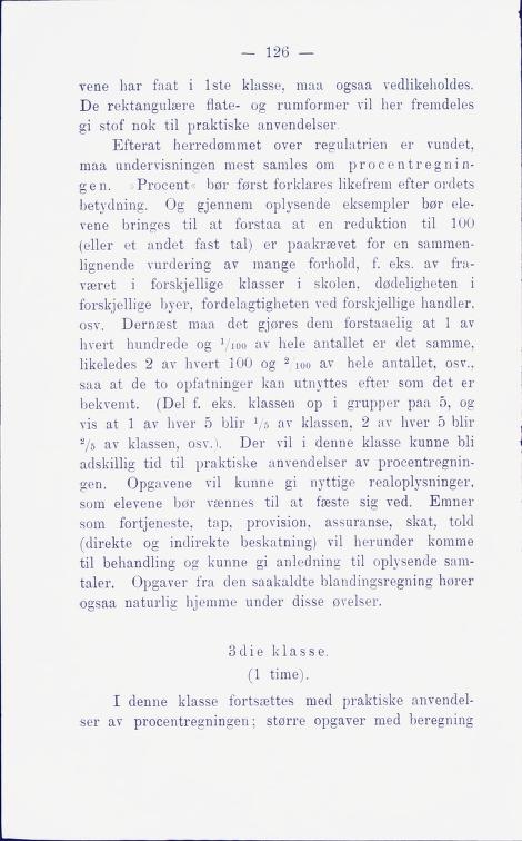 Skann 132 av Middelskolen: lov, reglement, undervisningsplan og eksamensreglement 1911