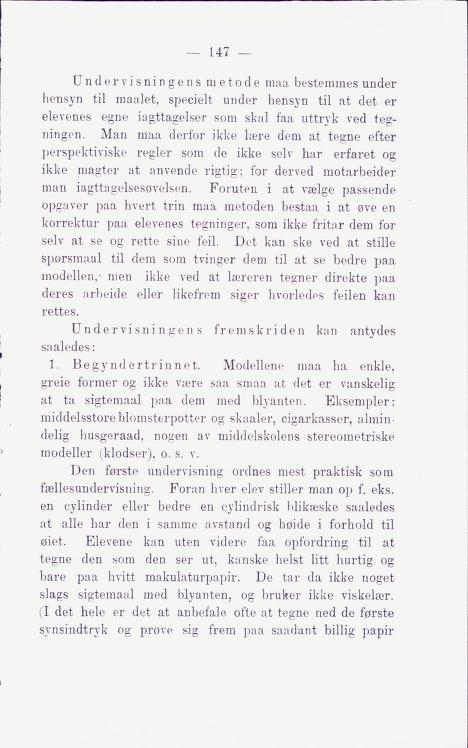 Skann 153 av Middelskolen: lov, reglement, undervisningsplan og eksamensreglement 1911