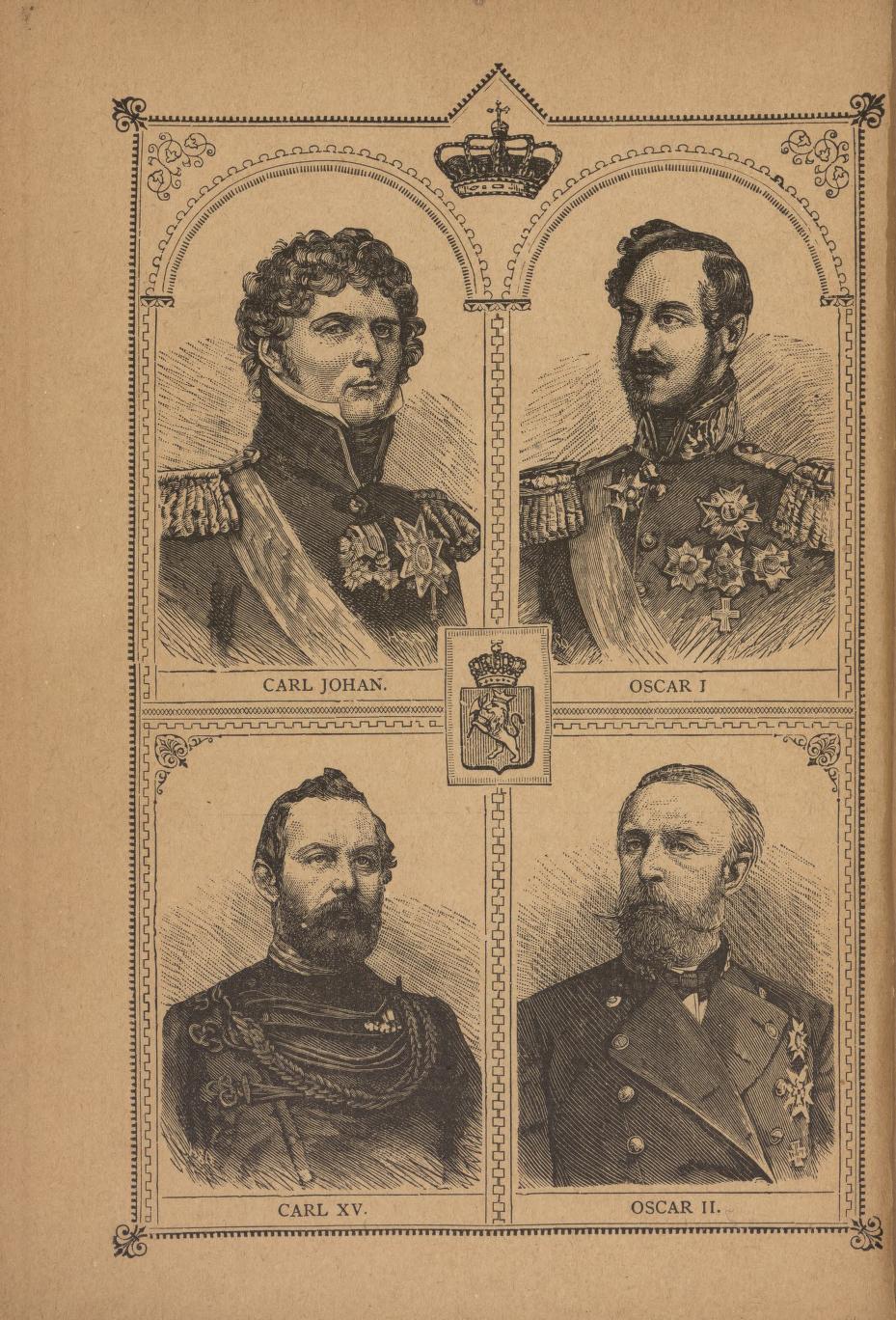 Skann 4 av Ei liti illustrerad Noregs soga fyre folkeskulen (1894)