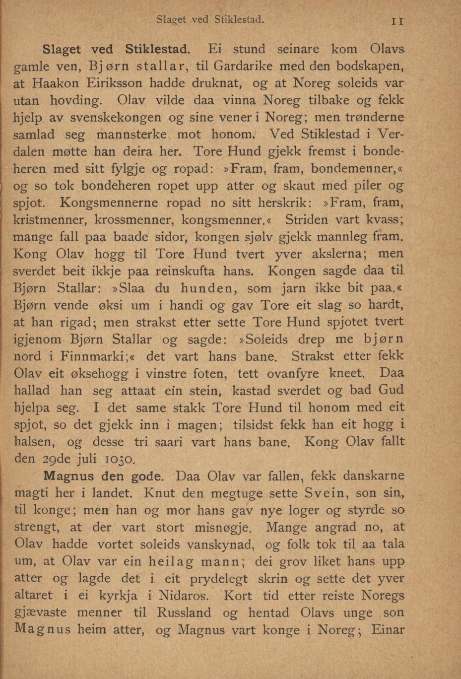 Skann 13 av Ei liti illustrerad Noregs soga fyre folkeskulen (1894)