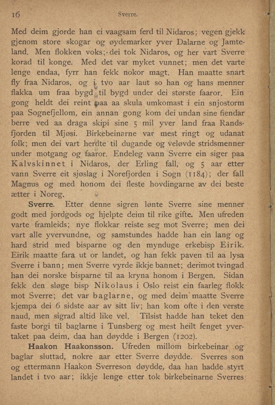 Skann 18 av Ei liti illustrerad Noregs soga fyre folkeskulen (1894)