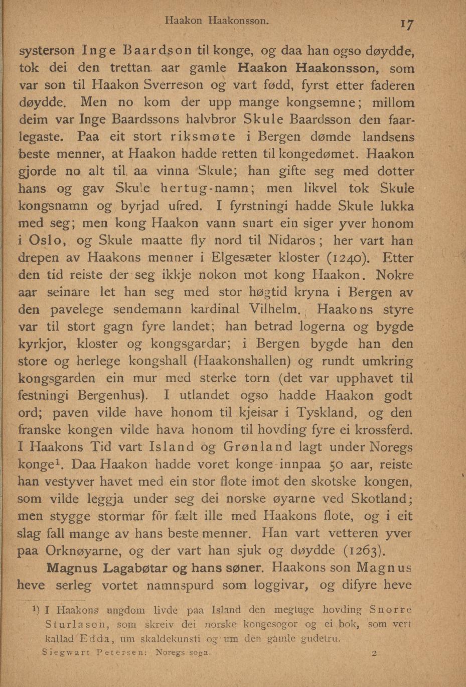 Skann 19 av Ei liti illustrerad Noregs soga fyre folkeskulen (1894)