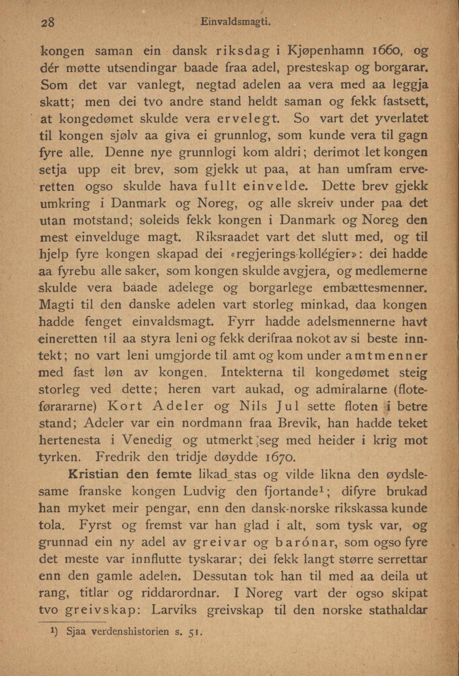Skann 30 av Ei liti illustrerad Noregs soga fyre folkeskulen (1894)
