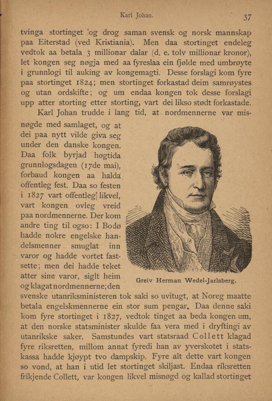 Skann 39 av Ei liti illustrerad Noregs soga fyre folkeskulen (1894)