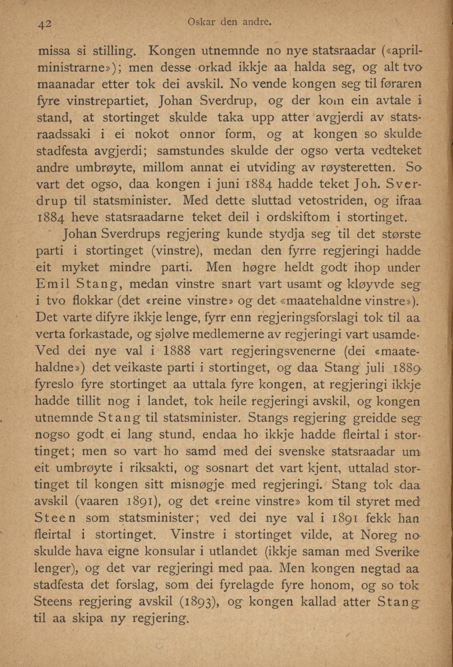 Skann 44 av Ei liti illustrerad Noregs soga fyre folkeskulen (1894)
