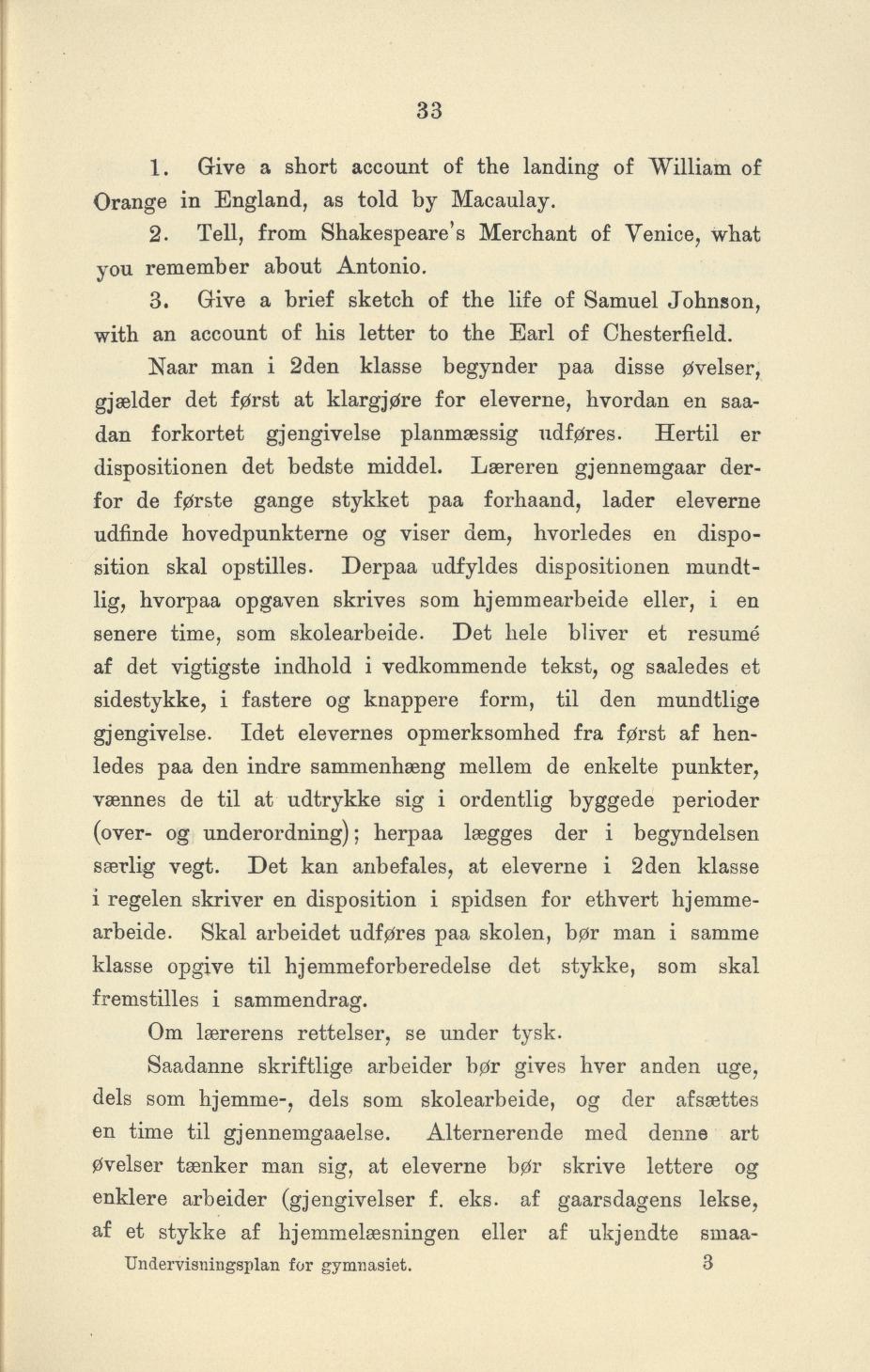 Skann 35 av Undervisningsplan for gymnasiet 1899