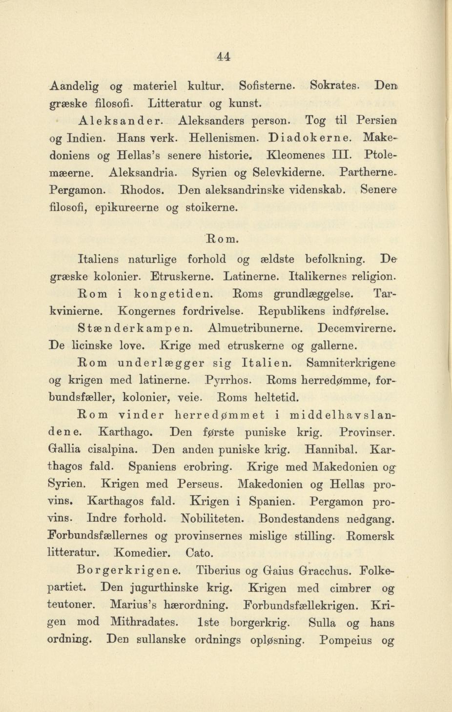 Skann 46 av Undervisningsplan for gymnasiet 1899