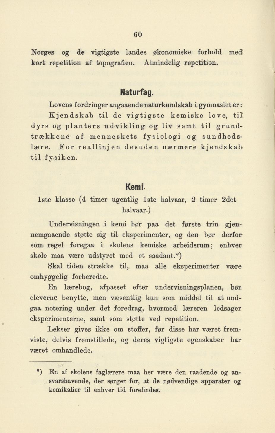 Skann 62 av Undervisningsplan for gymnasiet 1899