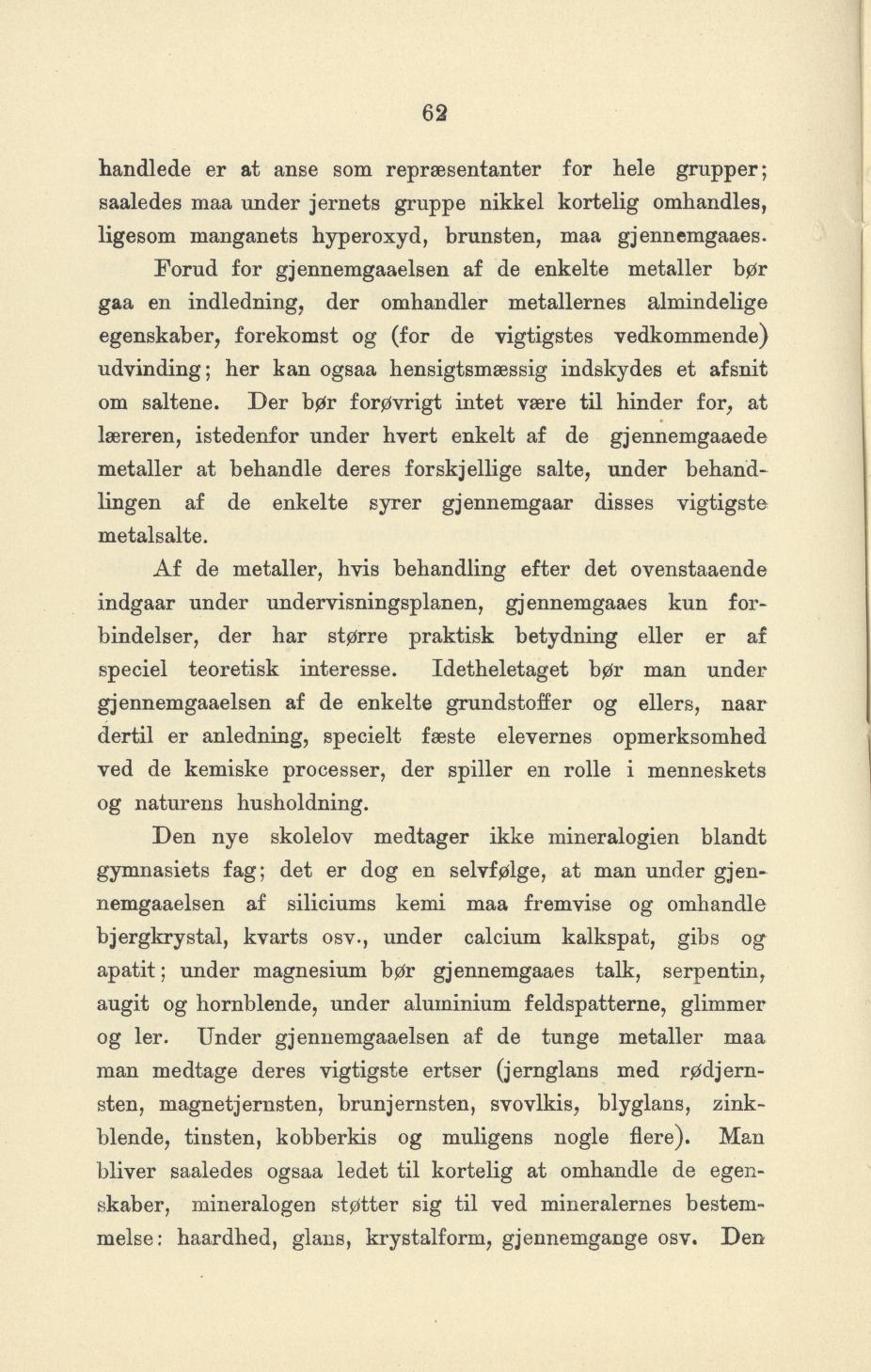 Skann 64 av Undervisningsplan for gymnasiet 1899