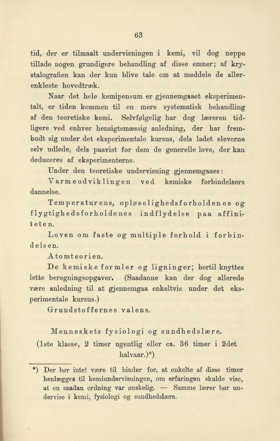 Skann 65 av Undervisningsplan for gymnasiet 1899