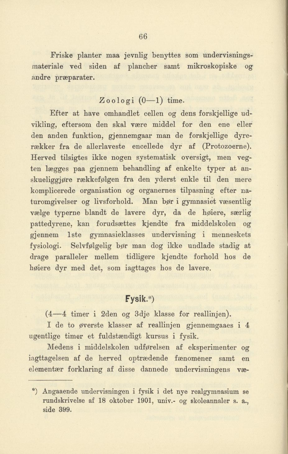 Skann 68 av Undervisningsplan for gymnasiet 1899