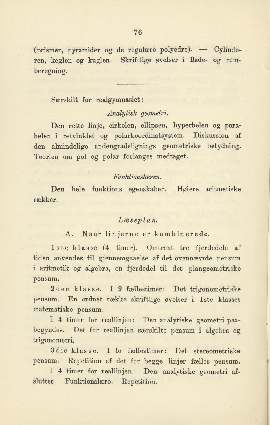 Skann 78 av Undervisningsplan for gymnasiet 1899