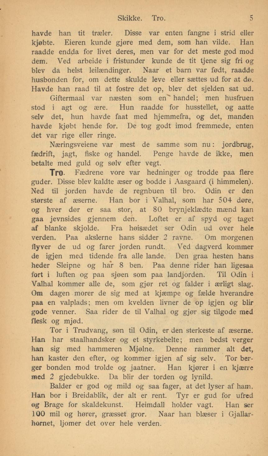 Skann 7 av Norges historie for folkeskolen (1895)