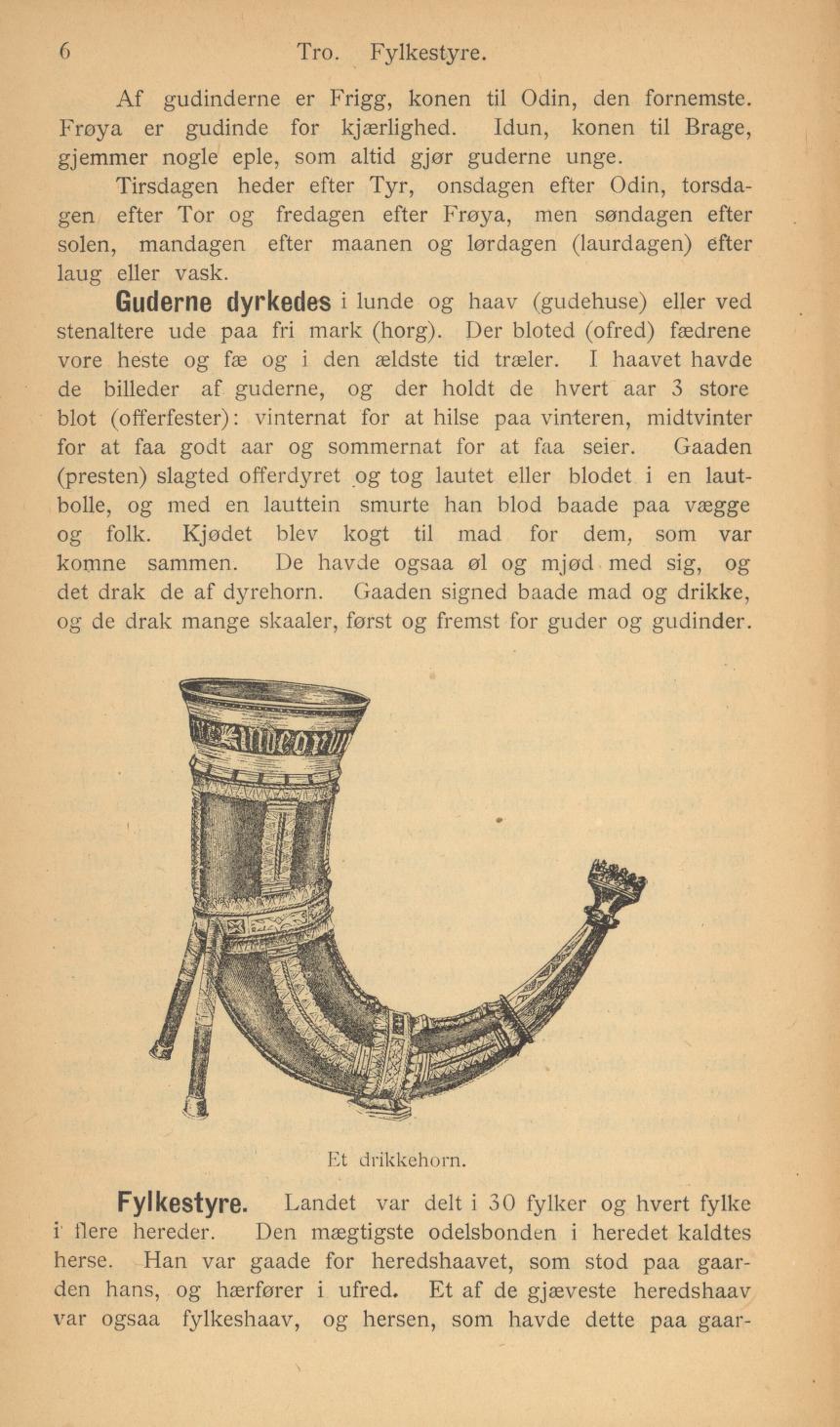 Skann 8 av Norges historie for folkeskolen (1895)