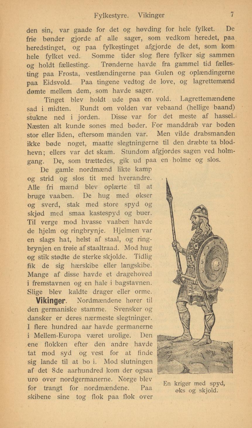Skann 9 av Norges historie for folkeskolen (1895)